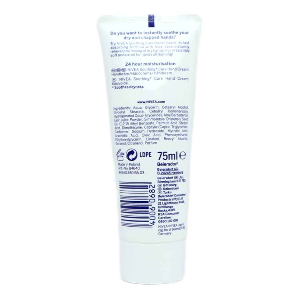 Nivea Hand Cream 75ml Aloe Vera - Intamarque - Wholesale 0000040060682