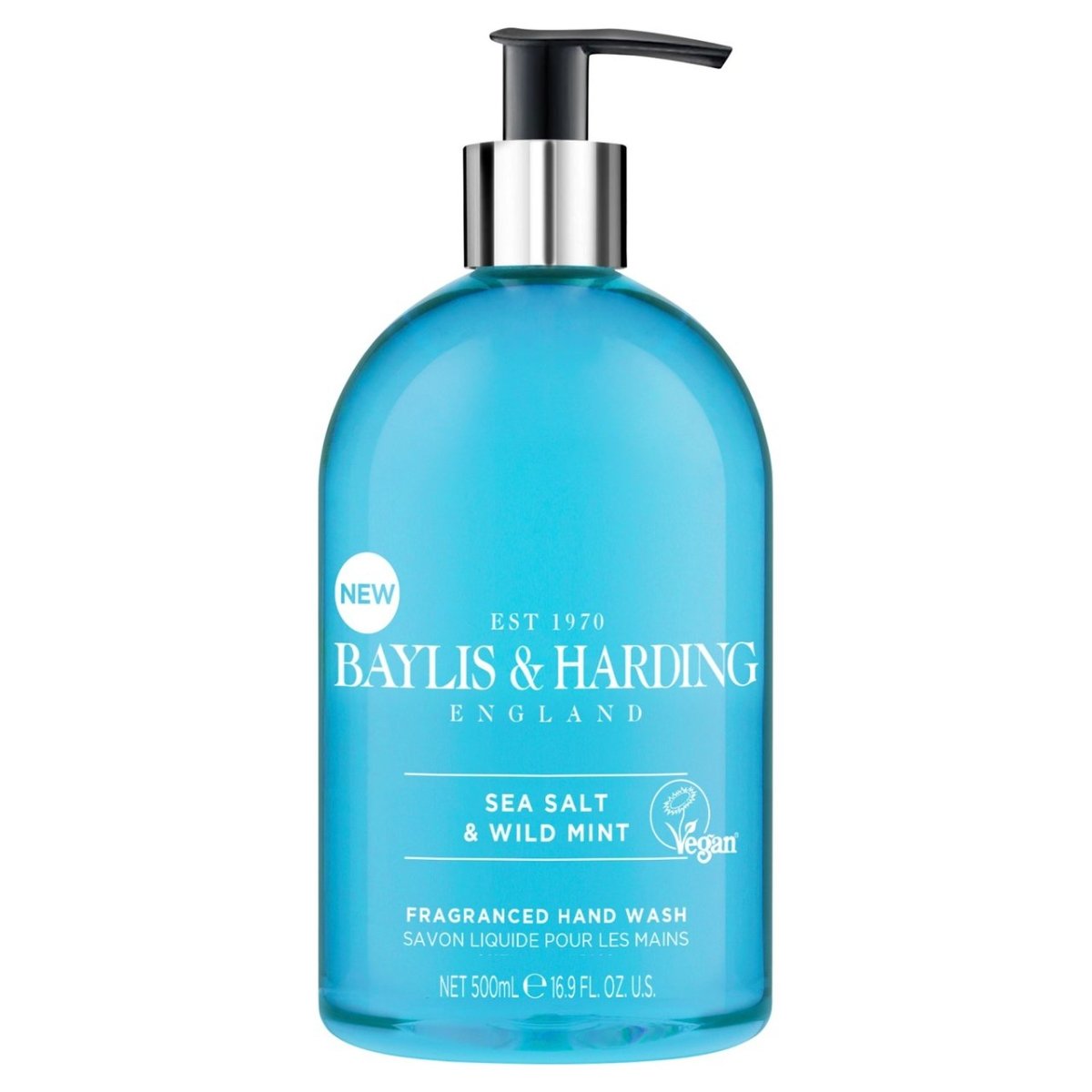 Baylis & Harding Sea Salt and Mint Hand Wash - Intamarque - Wholesale 0178541092478