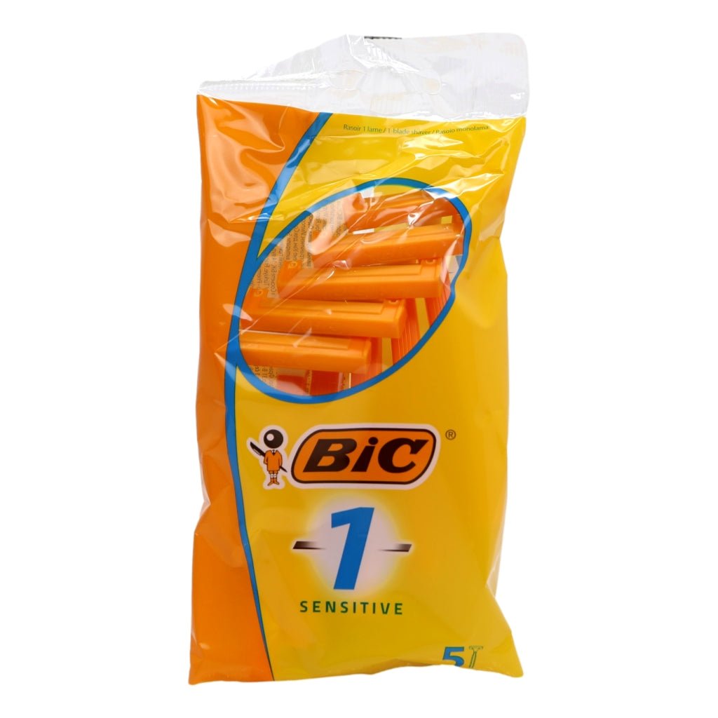 Bic 1 Razors 5'S - Sensitive - Intamarque - Wholesale 3086125705010