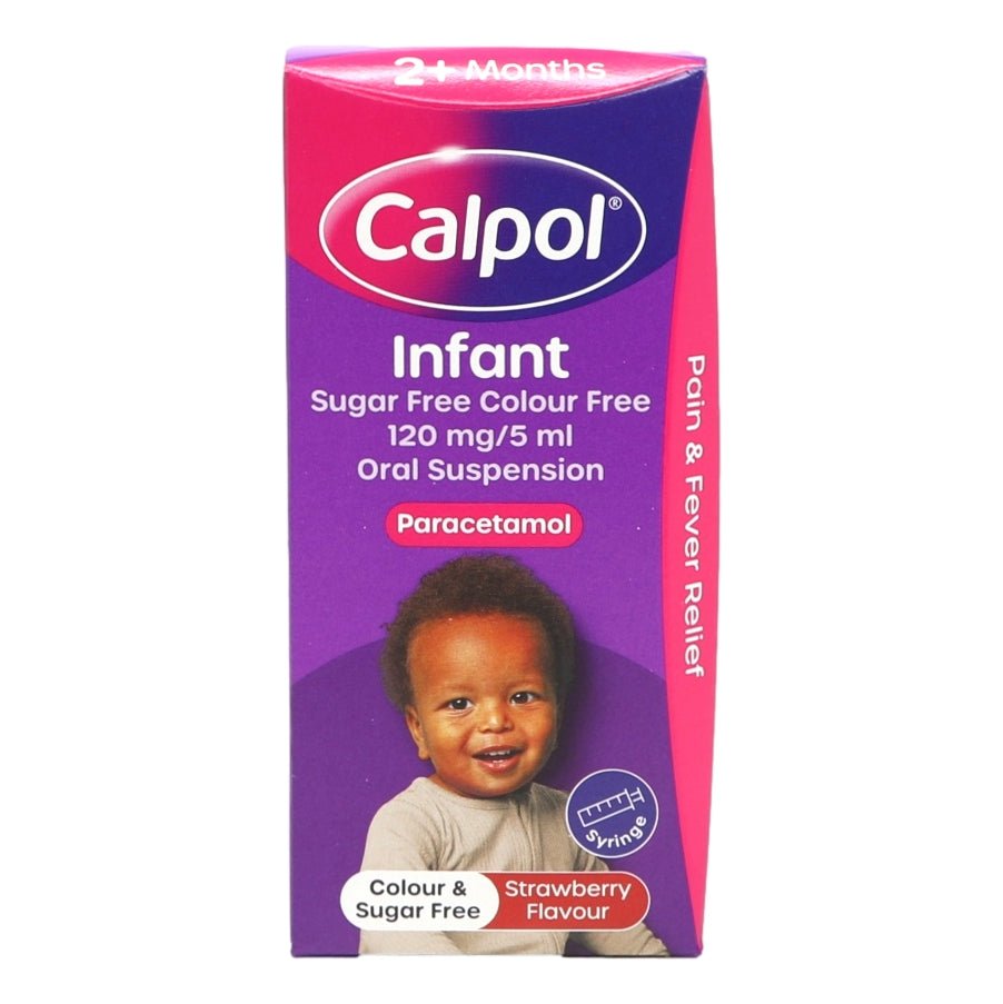 Calpol Infant Colour Free Sugar Free Suspension MED - Intamarque - Wholesale 3574660418439