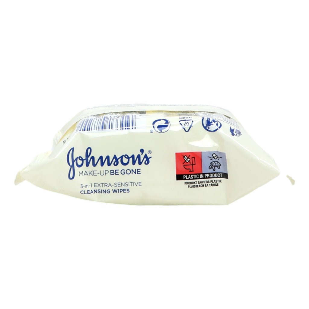 Johnsons Wipes Makeup Be Gone Ex Sensitive - Intamarque - Wholesale 3574661087290