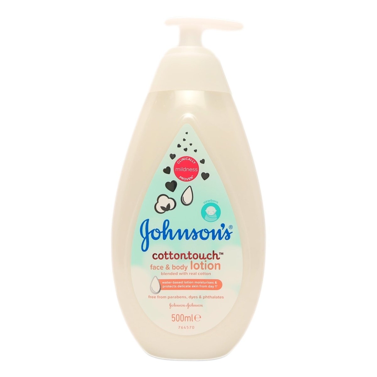 Johnsons Face & Body Lotion 500ml Cottontouch 6x2 - Intamarque - Wholesale 3574661427805