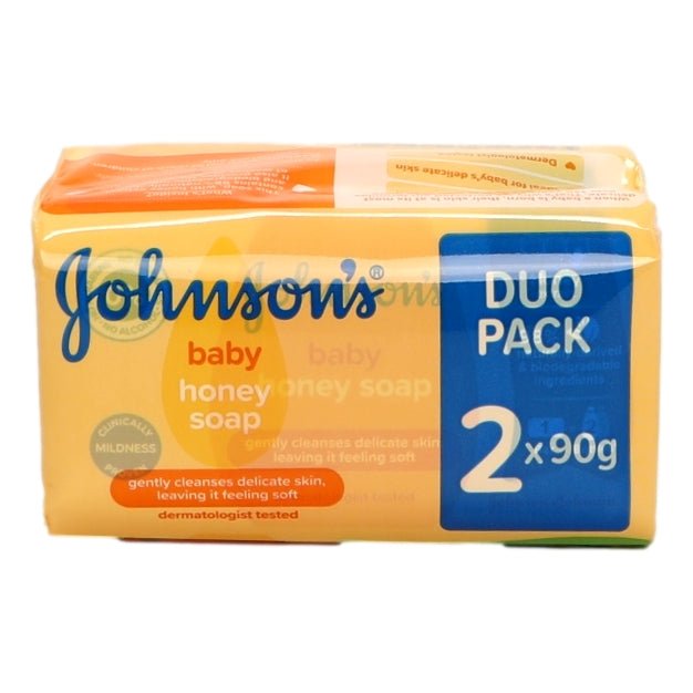 Johnsons Baby Honey Soap 2pk - Intamarque - Wholesale 3574661642864