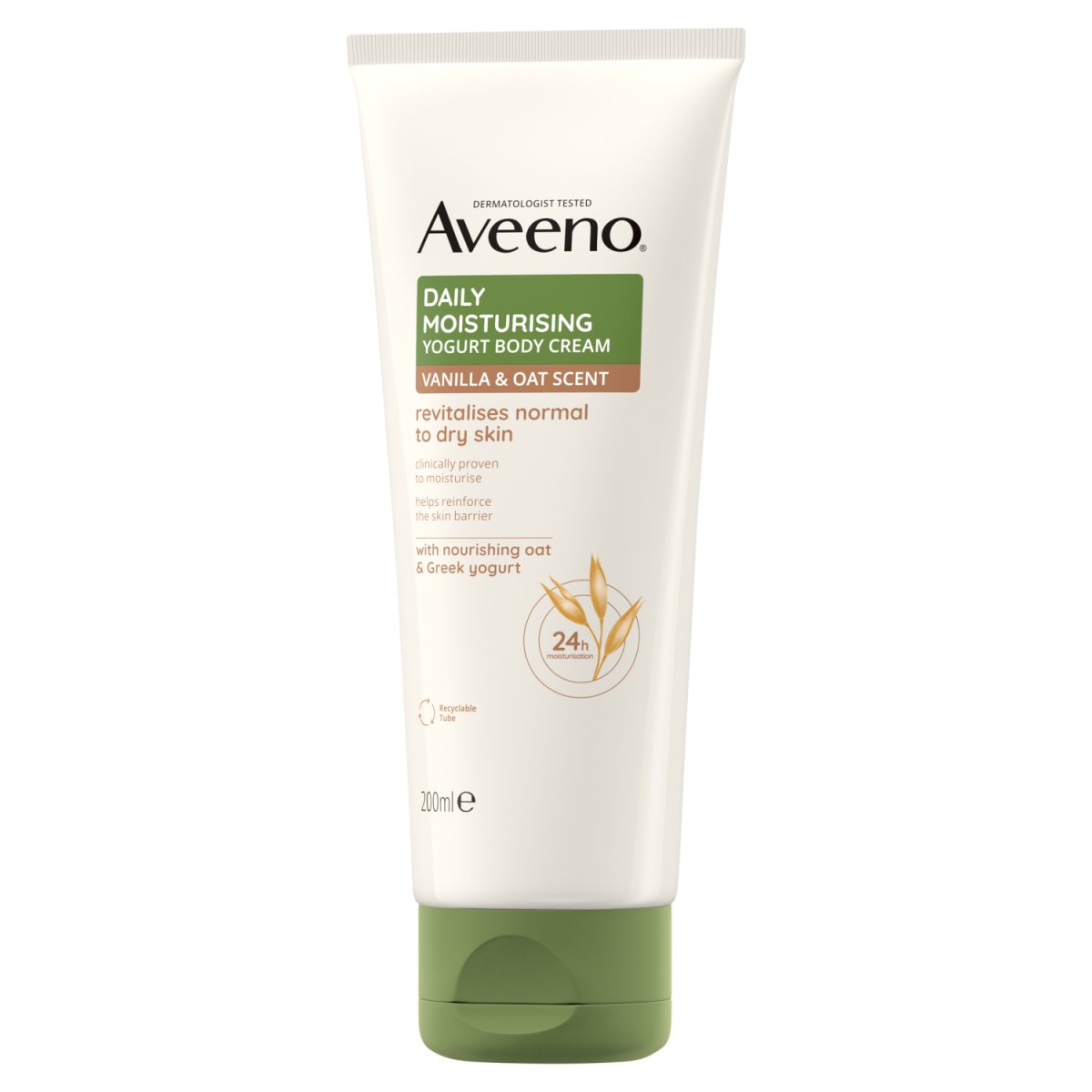 Aveeno Daily Moistursing Lotion Tube Vanilla & Oat 200ml - Intamarque - Wholesale 3574661705248