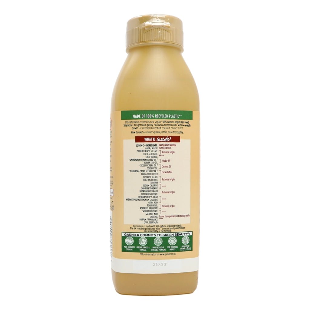 Garnier UB Hair Food Cocoa Butter Shampoo 350ml (Curly Hair) - Intamarque - Wholesale 3600542440592