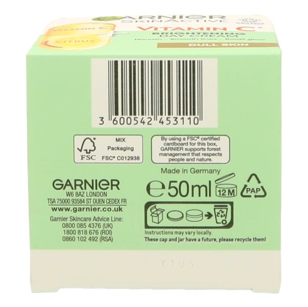 Garnier Naturals Vitamin C 50ml Brightening Day Cream - Intamarque - Wholesale 3600542453110