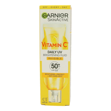 Garnier Vitamin C DAILY UV Invisible SPF50+ 40ml - Intamarque - Wholesale 3600542572989