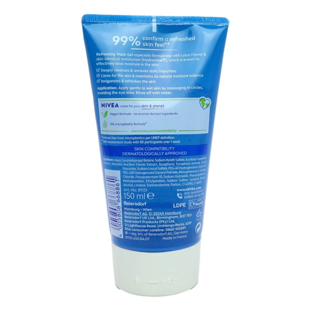 Nivea Visage Refreshing Facial Wash Gel - Intamarque - Wholesale 4005808668861