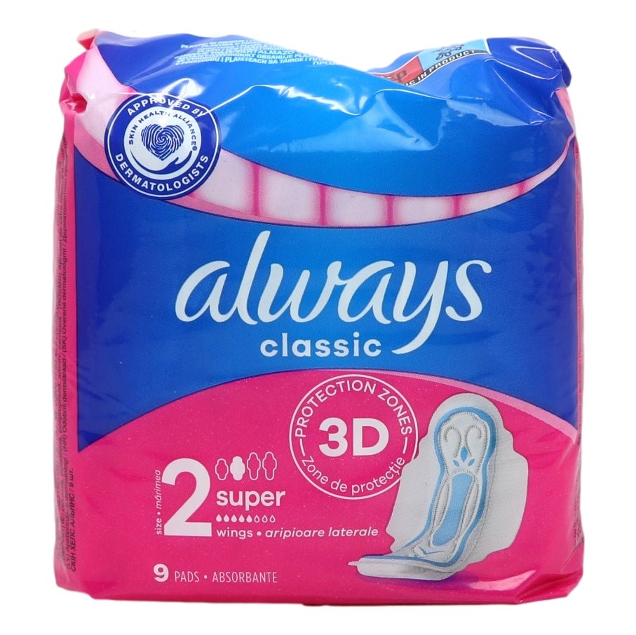 Always Maxi Classic 9s Long Plus Pads - Intamarque - Wholesale 4015400259459