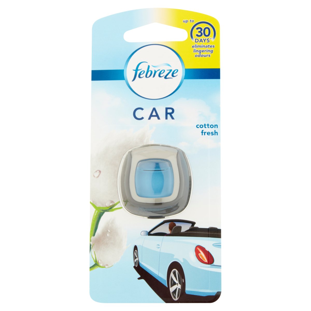 Febreze Car Clip Single 2ml Cotton - Intamarque - Wholesale 4015600366636