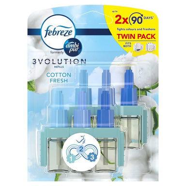 Febreze 3Volution Refill 20ml Twin Pack Cotton - Intamarque - Wholesale 4084500839038