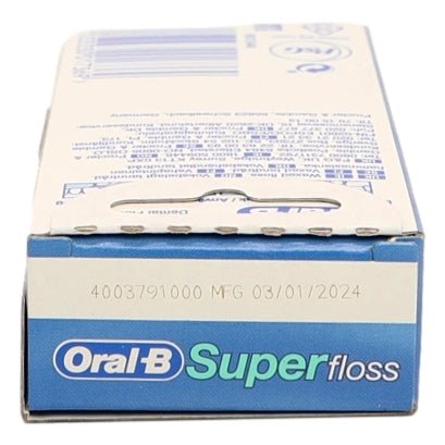 Oral B Dental Floss 50m Super Pre - Cut Strands - Intamarque - Wholesale 4103330017369