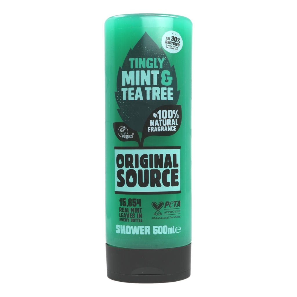 Original Source XL Shower Gel Mint & Tea Tree 500ml - Intamarque - Wholesale 5000101226847