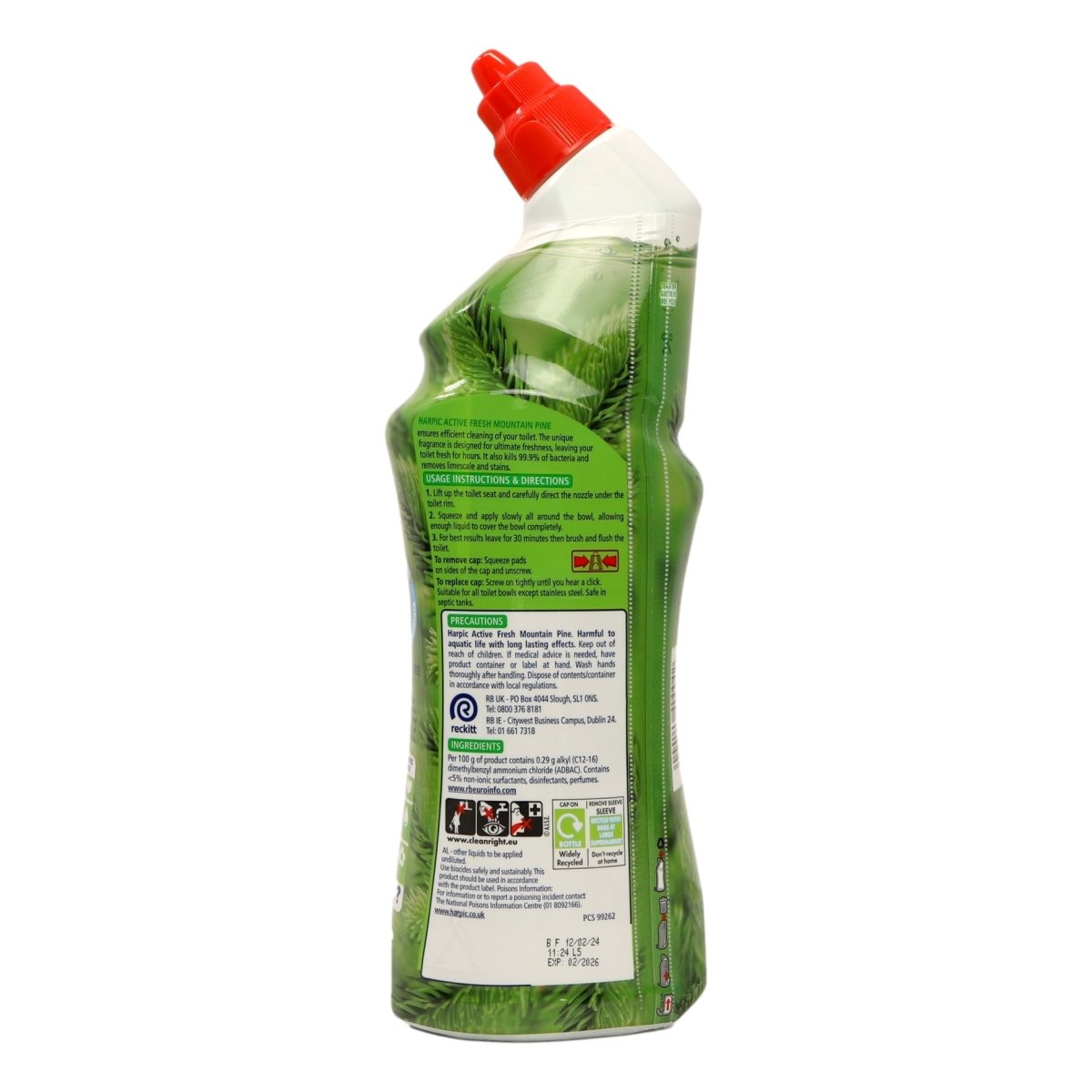 Harpic Active Cleaning Gel 750ml Pine - Intamarque - Wholesale 5000146400042