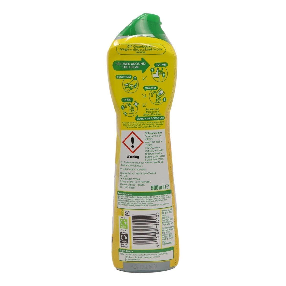 Cif Cream Lemon - Intamarque - Wholesale 5000186735012