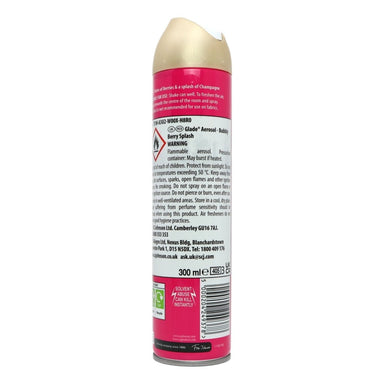 Glade TrueScent Aerosol 300ml Berry Pop - Intamarque - Wholesale 5000204249378