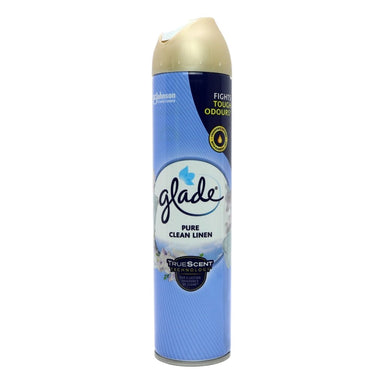 Glade True Scent Aerosol 300ml Clean Linen - Intamarque - Wholesale 5000204771626