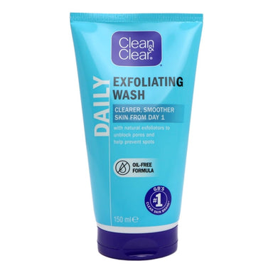 Clean & Clear 150ml Exfoliating Daily Wash - Intamarque - Wholesale 5000207007425