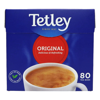 Tetley Original 80 Tea Bags 250g - Intamarque - Wholesale 5000208030699