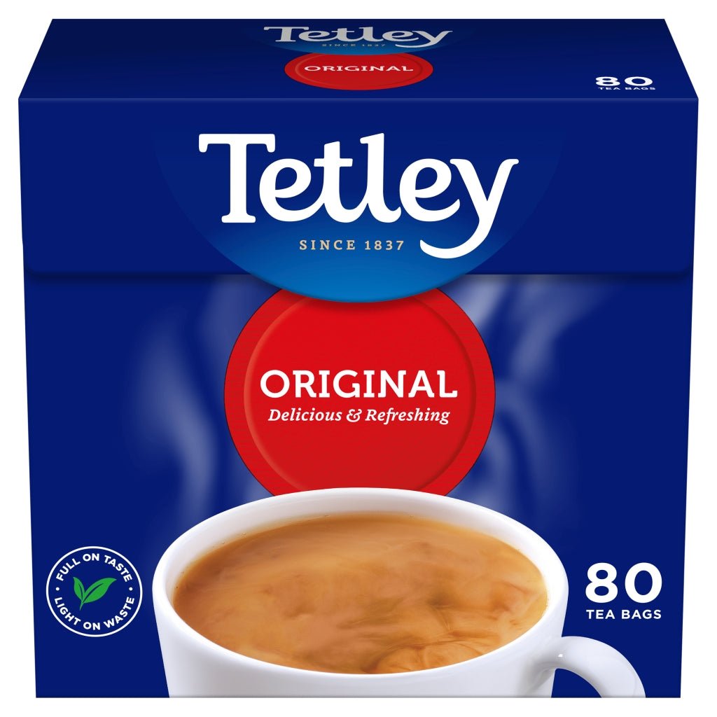 Tetley Original 80 Tea Bags 250g - Intamarque - Wholesale 5000208030699