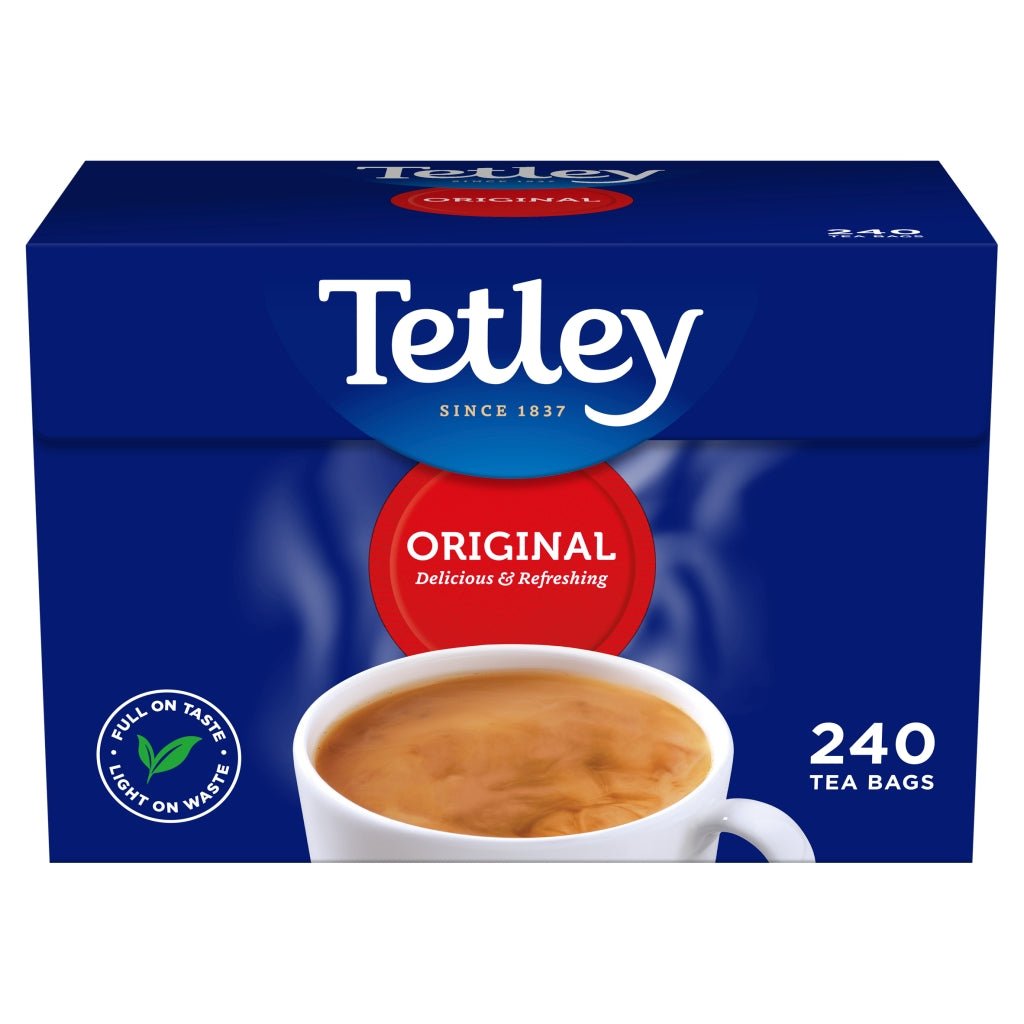 Tetley Soft Tea Bags 240 Pack 750g - Intamarque - Wholesale 5000208069897