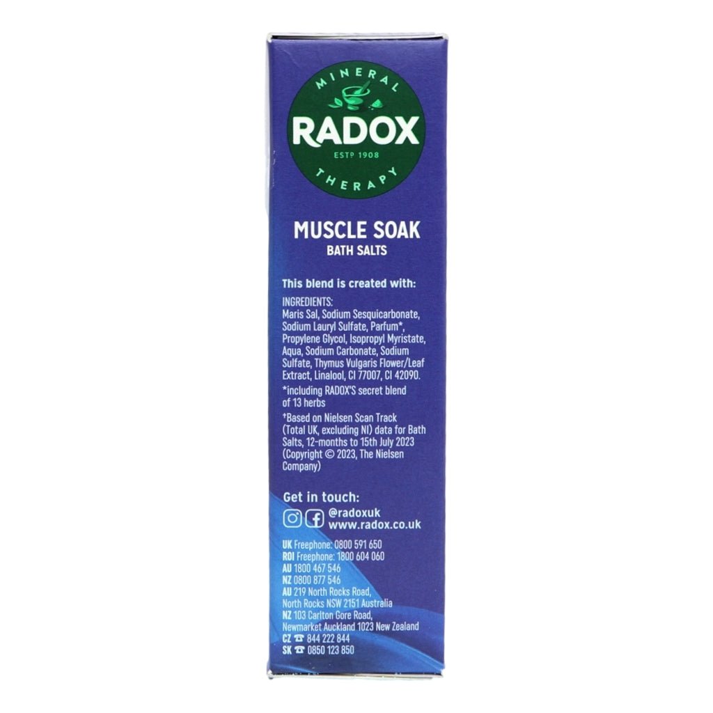 Radox Salts 400g Muscle Soak - Intamarque - Wholesale 5000231036781