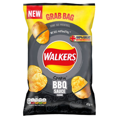 Walkers Bbq 45G - Intamarque - Wholesale 5000328031033