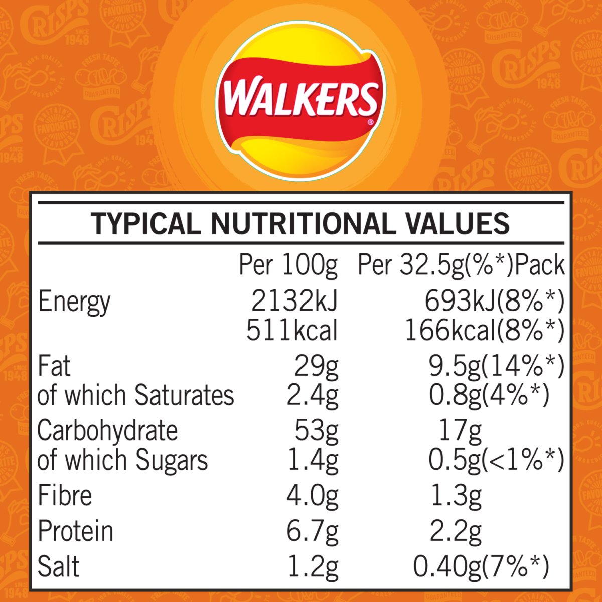 Walkers Roast Chicken 32.5G - Intamarque - Wholesale 5000328329833