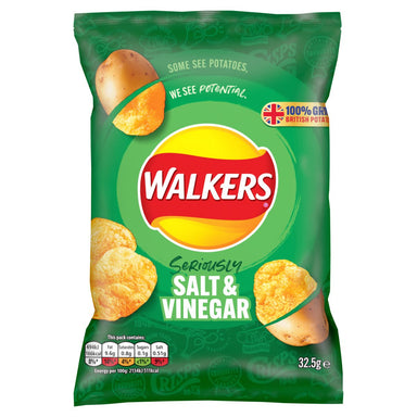 Walkers Salt & Vinegar 32.5G - Intamarque - Wholesale 5000328461755