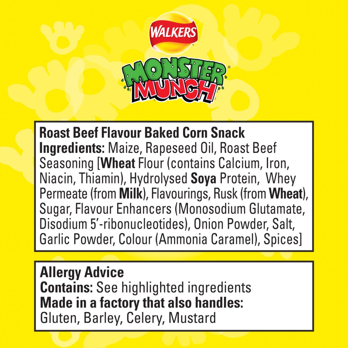 Monster Munch Roast Beef 40G - Intamarque - Wholesale 5000328530215