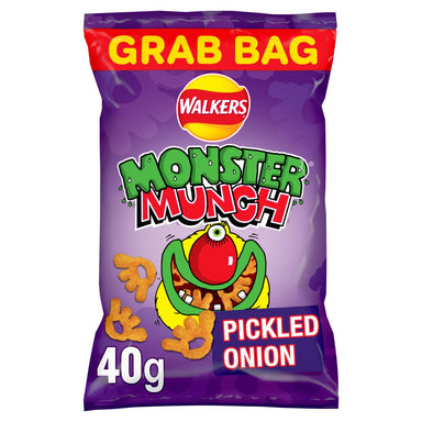 Monster Munch Pickled Onion 40G - Intamarque - Wholesale 5000328531007