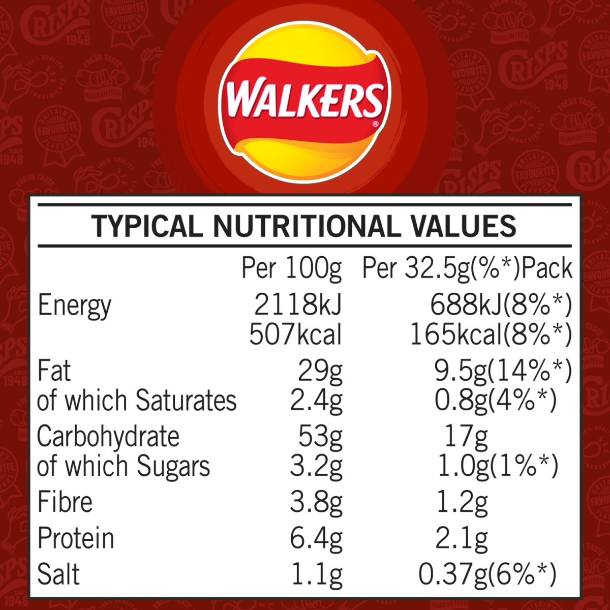 Walkers Tomato Ketchup 32.5G - Intamarque - Wholesale 5000328699370