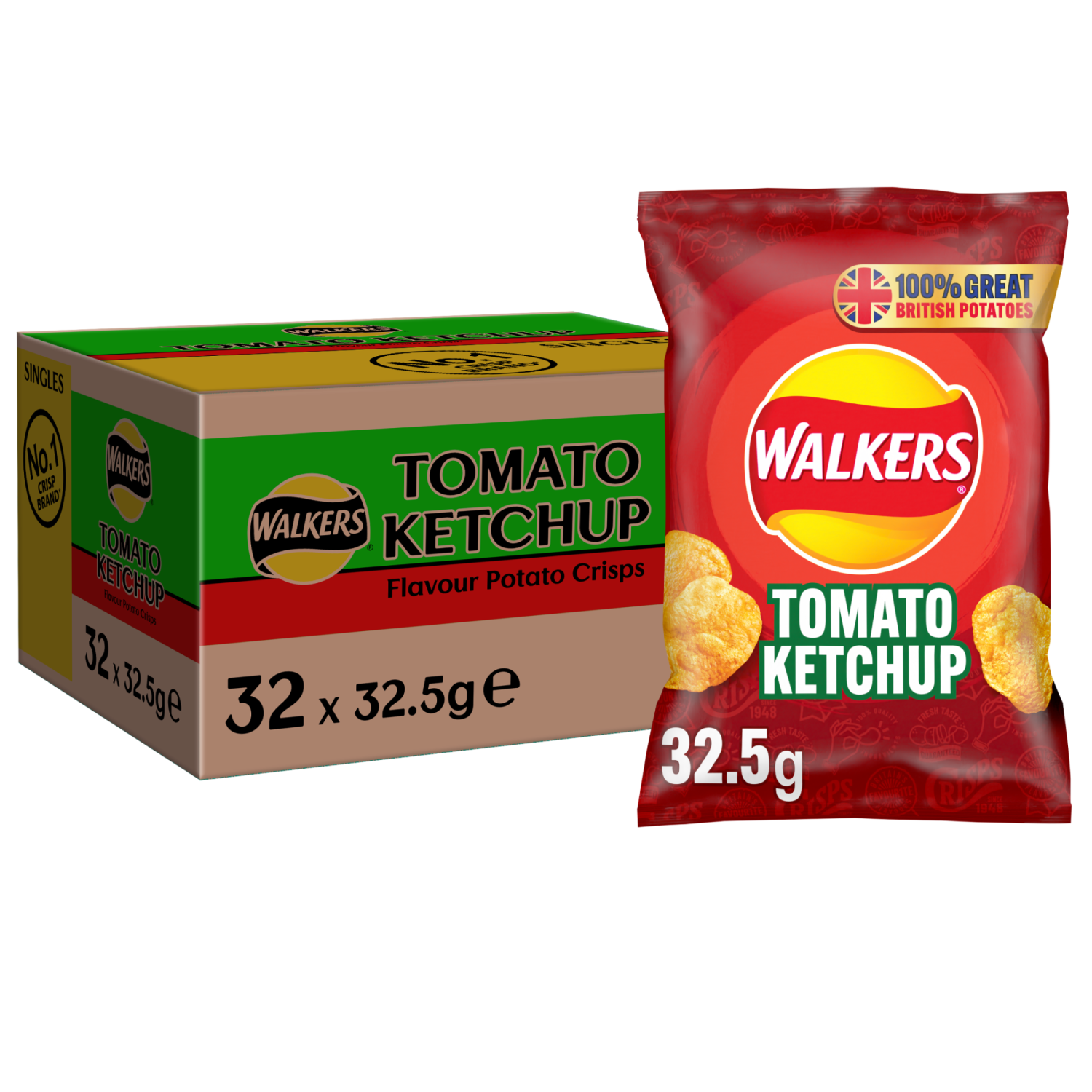 Walkers Tomato Ketchup 32.5G