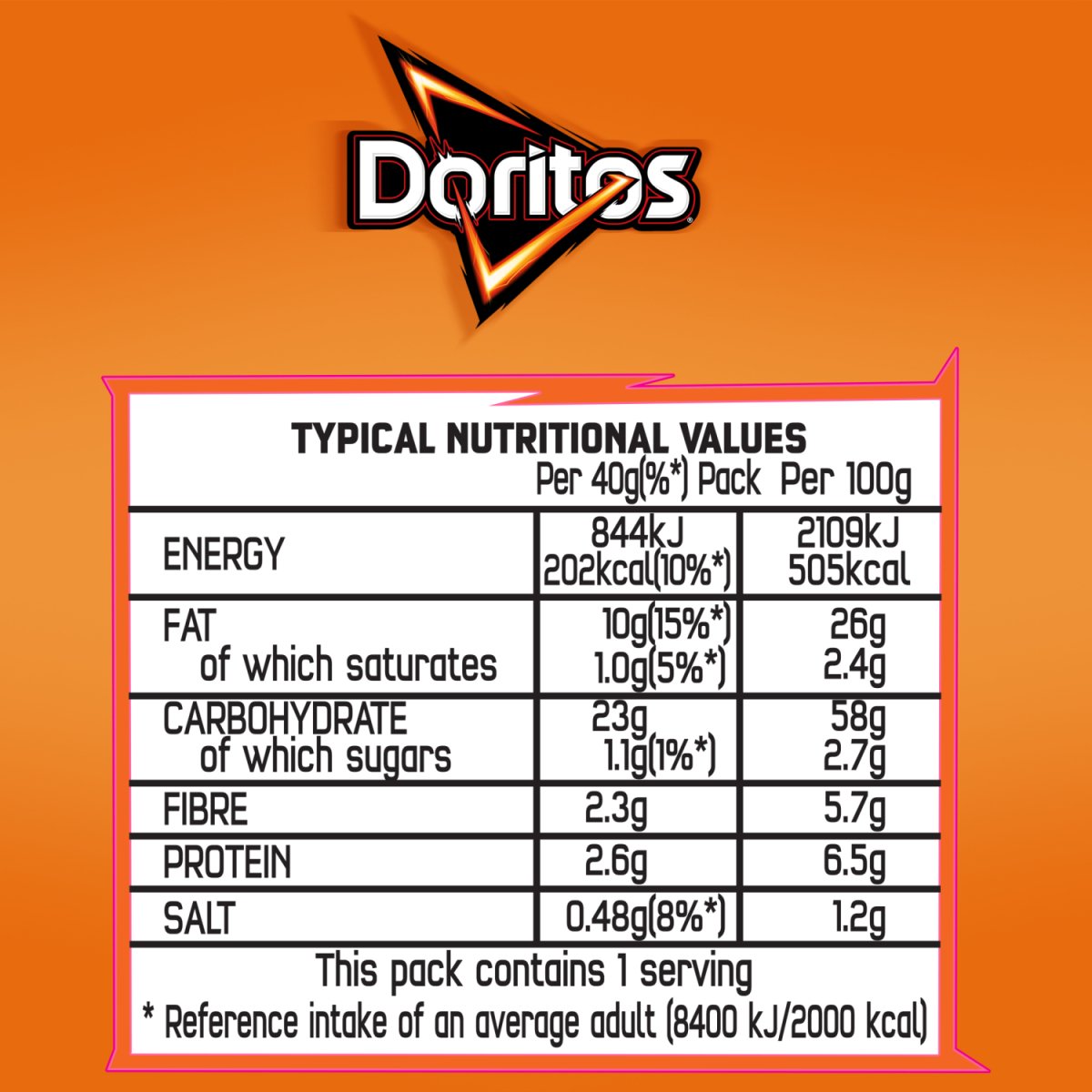 Doritos Tangy Cheese 40G - Intamarque - Wholesale 5000328740102