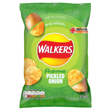 Walkers Pickled Onion 32.5G - Intamarque - Wholesale 5000328902616