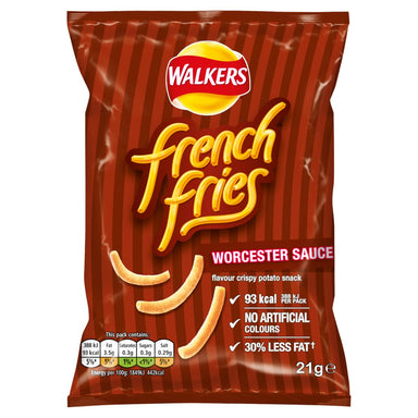 Walkers French Fries Worcester Sauce 21G - Intamarque - Wholesale 5000328970103