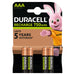 Duracell Rechargeable AAA 750MAH 4 pack - Intamarque - Wholesale 5000394090231