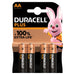 Duracell Plus Batteries 100%   AA 4pk - Intamarque - Wholesale 5000394140851