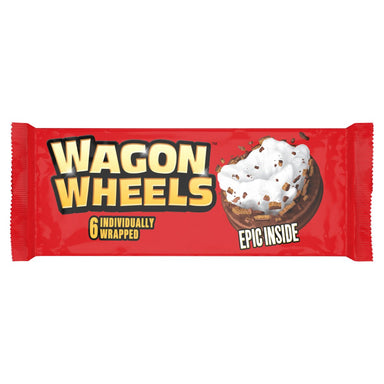 Burtons Wagon Wheels 6 pack - Intamarque - Wholesale 5010049001956