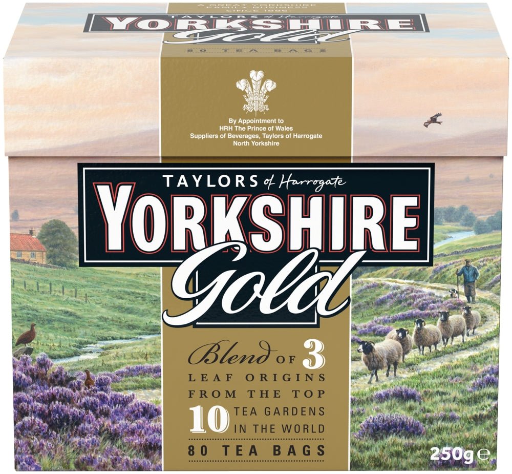 Yorkshire Gold 80 Tea Bags 250g - Intamarque - Wholesale 5010357112108