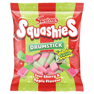 Swizzels Drumstick Squashies Sour Cherry & Apple Flavour 140g - Intamarque - Wholesale 5010478051140