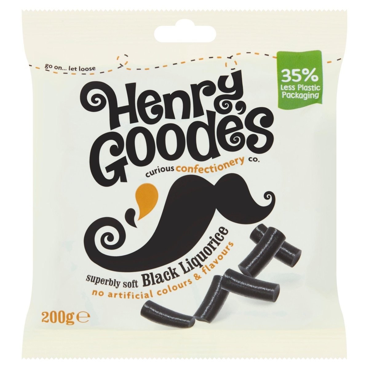 Henry Goodes Soft Eating Liquorice 200g - Intamarque - Wholesale 5010511472666