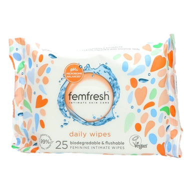 Femfresh 25s Wipes - Intamarque - Wholesale 5010724526149