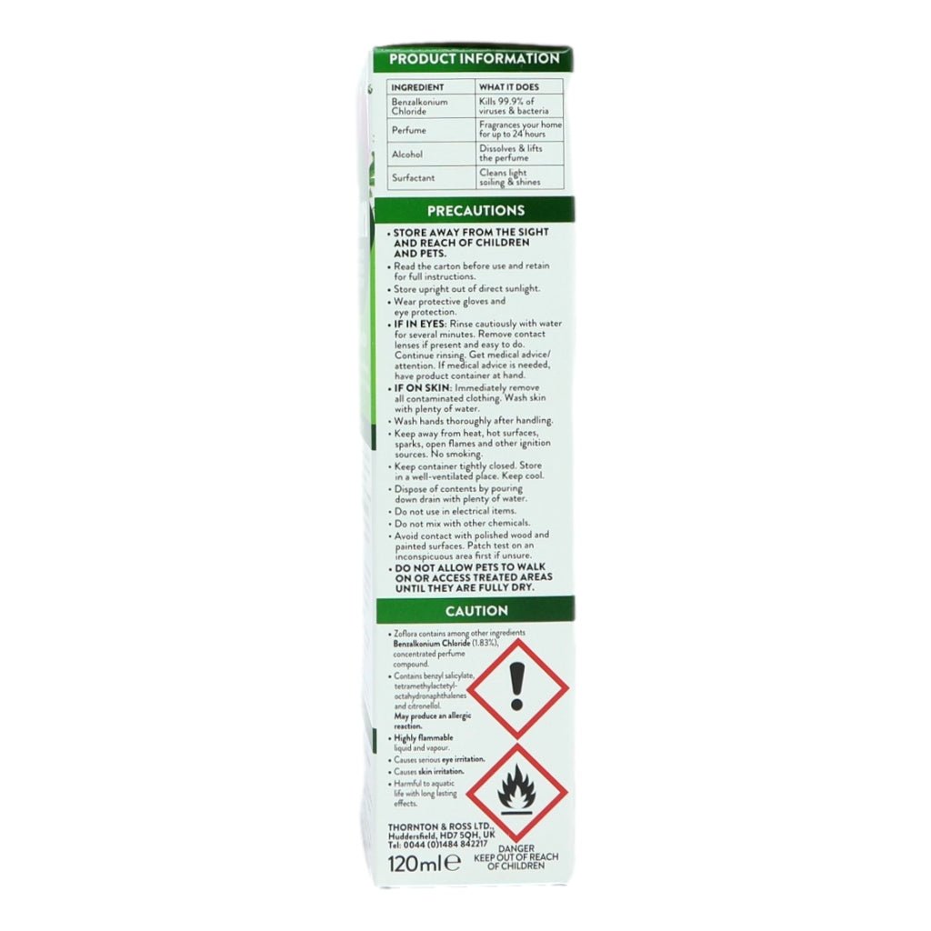 Zoflora Disinfectant 120ml Country Garden - Intamarque - Wholesale 5011309026917