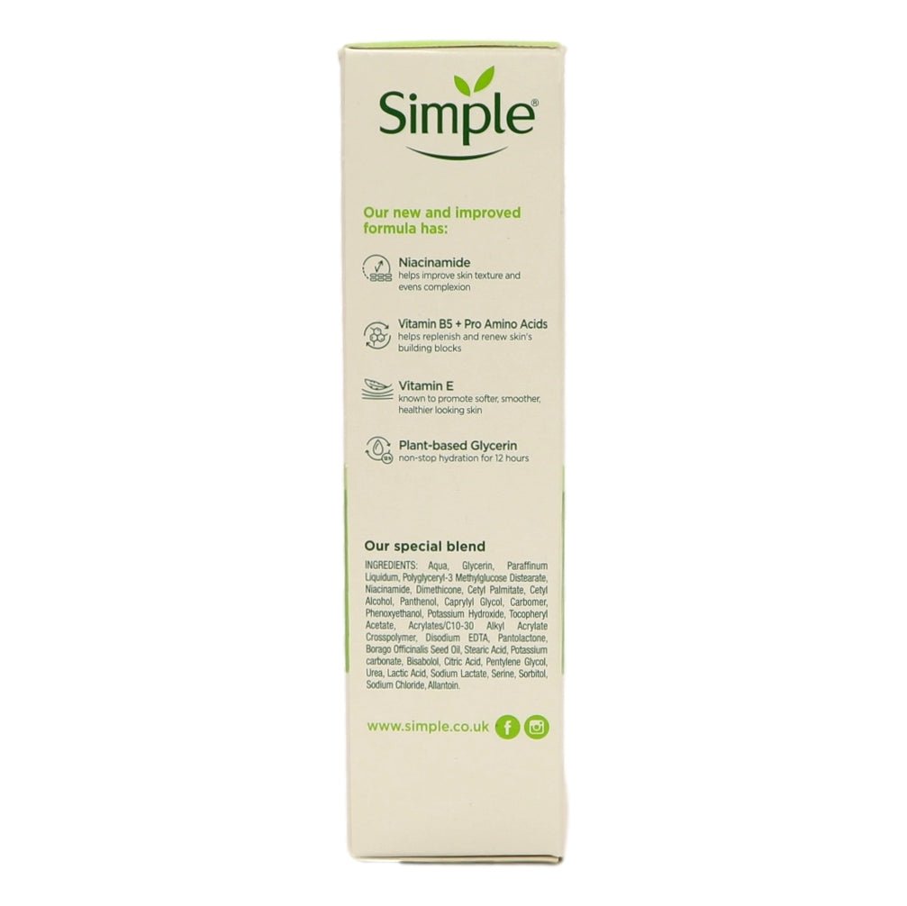 Simple Hydrating Light Moisturiser 125ml - Export Restricted - Intamarque - Wholesale 5011451103931