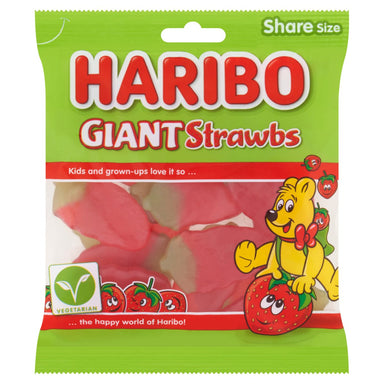 Haribo Giant Strawbs 175g - Intamarque - Wholesale 5012035963101