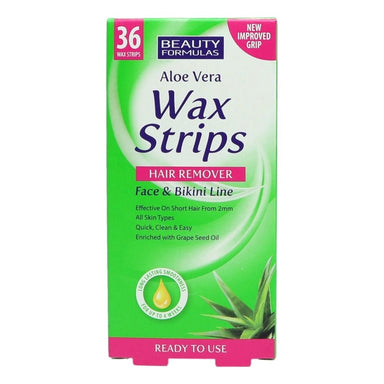 Beauty Formulas Cold Wax Strips 36'S [For Face And Bikini Line] - Intamarque - Wholesale 5012251006729