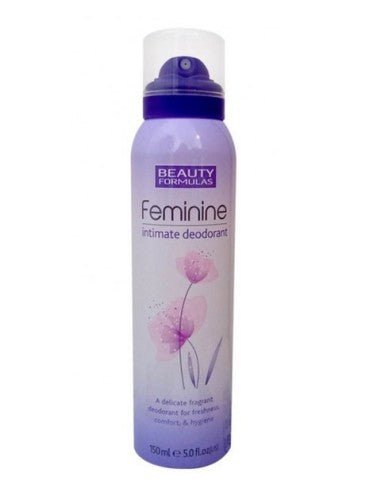 Beauty Formulas Feminine Deodorant Spray - Intamarque - Wholesale 5012251008297