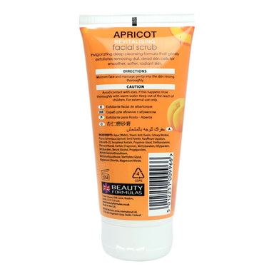 Beauty Formulas Apricot Facial Scrub - Intamarque - Wholesale 5012251009966