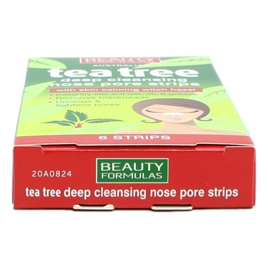 Beauty Formulas Tea Tree Nose Strips - Intamarque - Wholesale 5012251011327